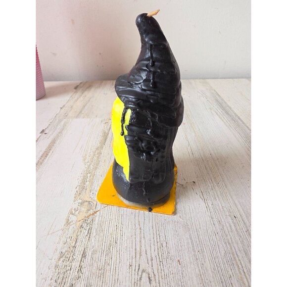 Vintage gurley witch candle Halloween‎ decor broom large - Picture 3 of 7